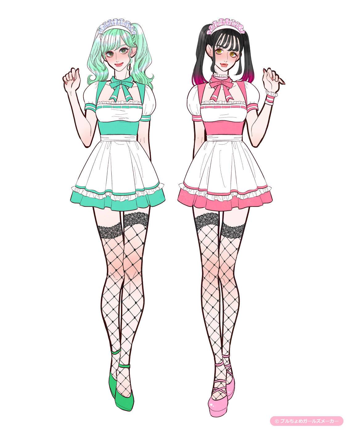 ガールズメーカーで作られた女の子4