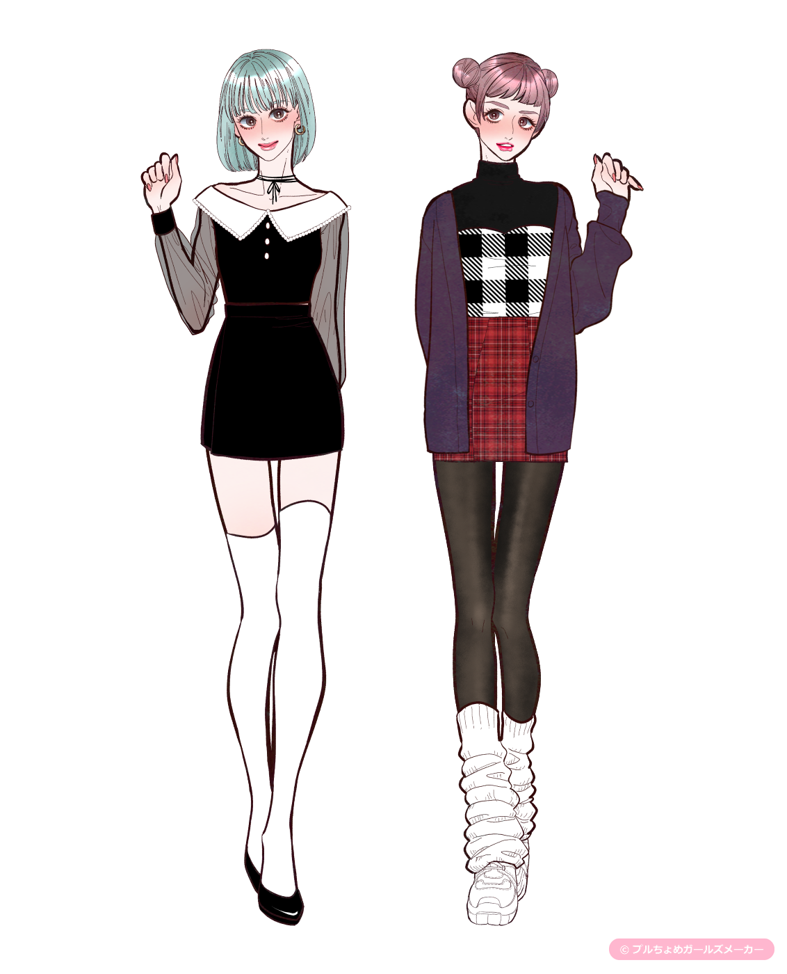 ガールズメーカーで作られた女の子4