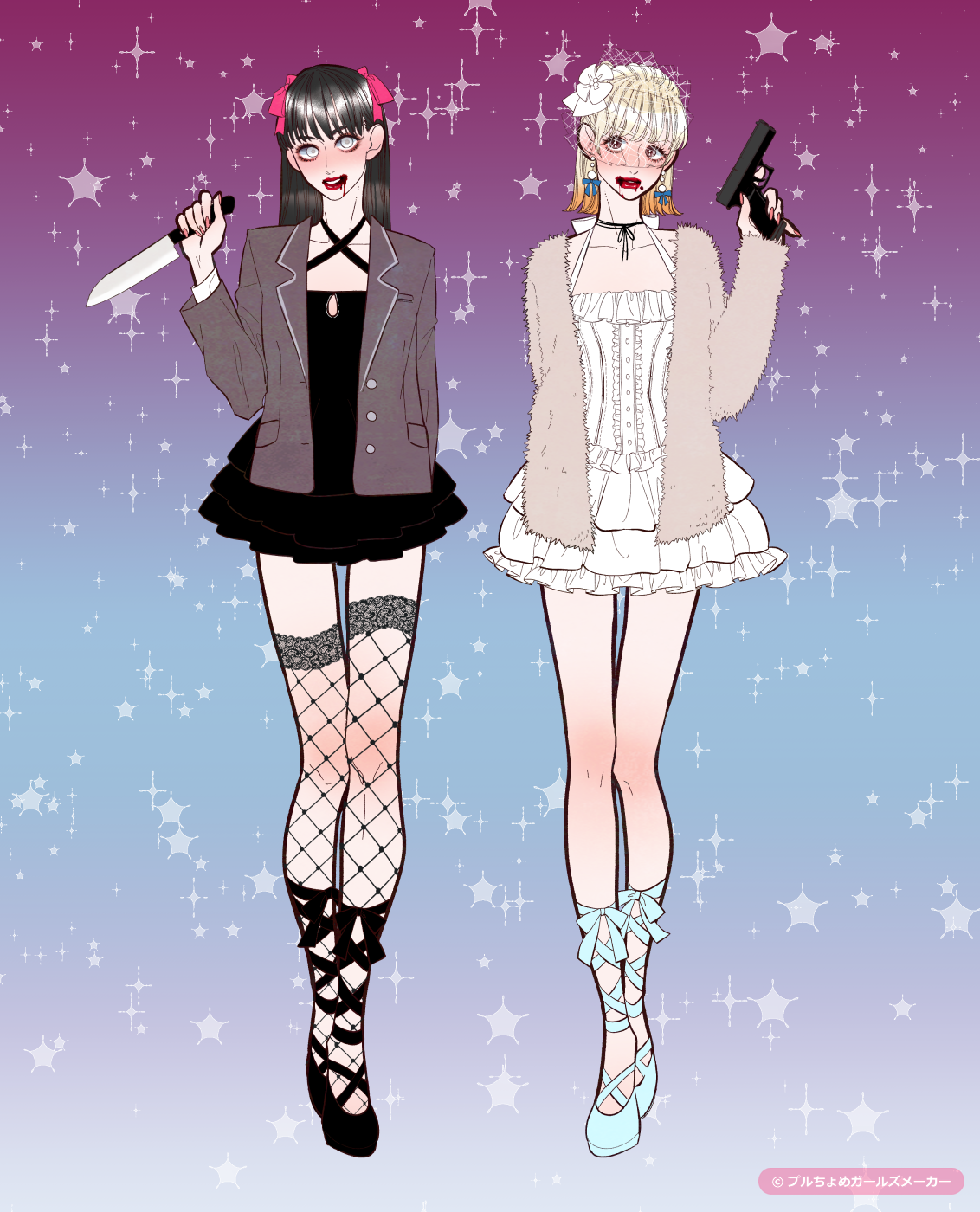 ガールズメーカーで作られた女の子2