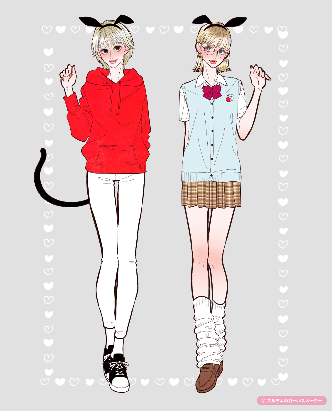 ガールズメーカーで作られた女の子6