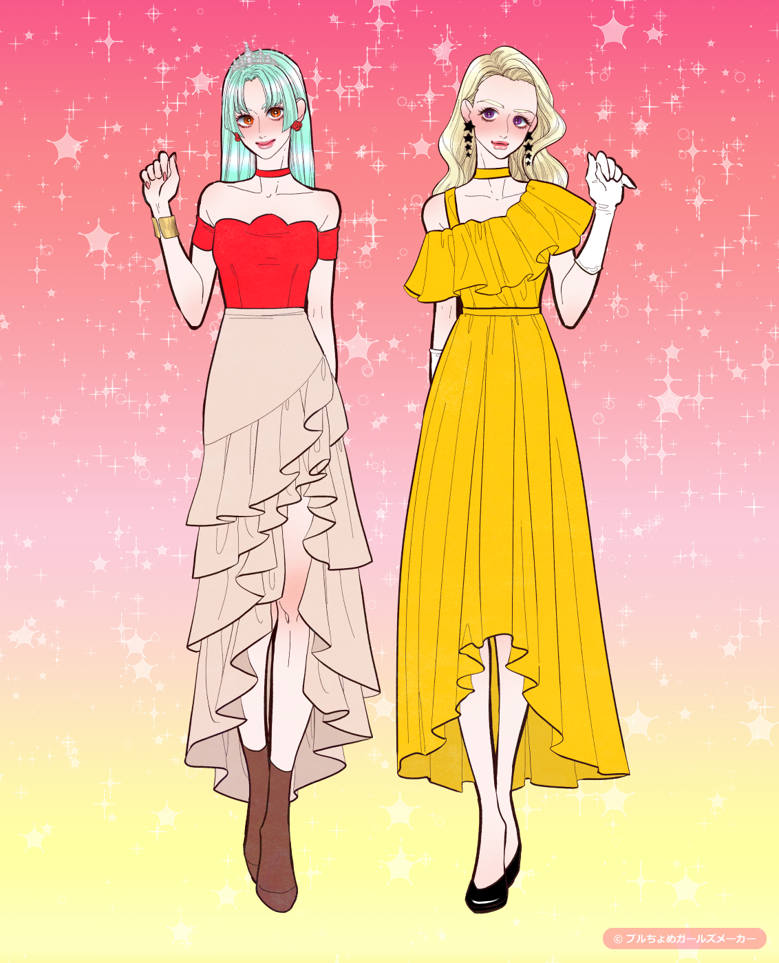 ガールズメーカーで作られた女の子5