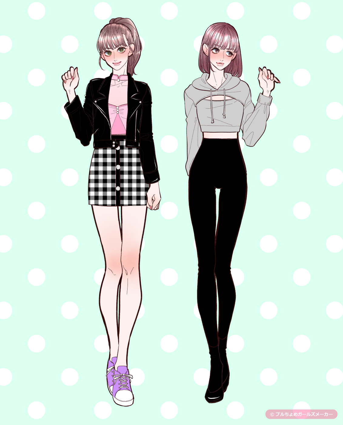 ガールズメーカーで作られた女の子2