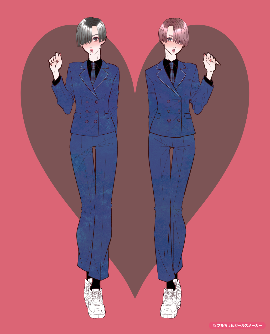 ガールズメーカーで作られた女の子2