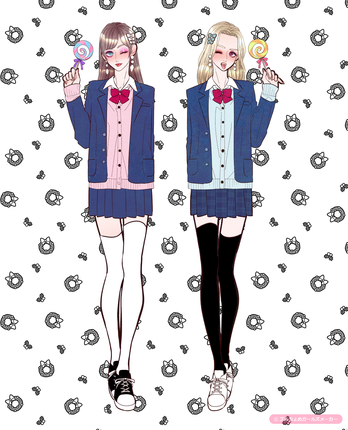 ガールズメーカーで作られた女の子4