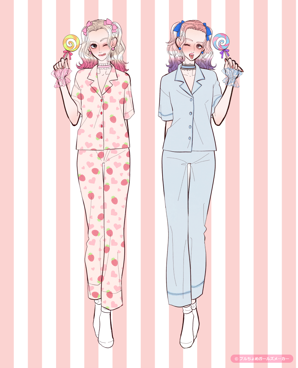 ガールズメーカーで作られた女の子1