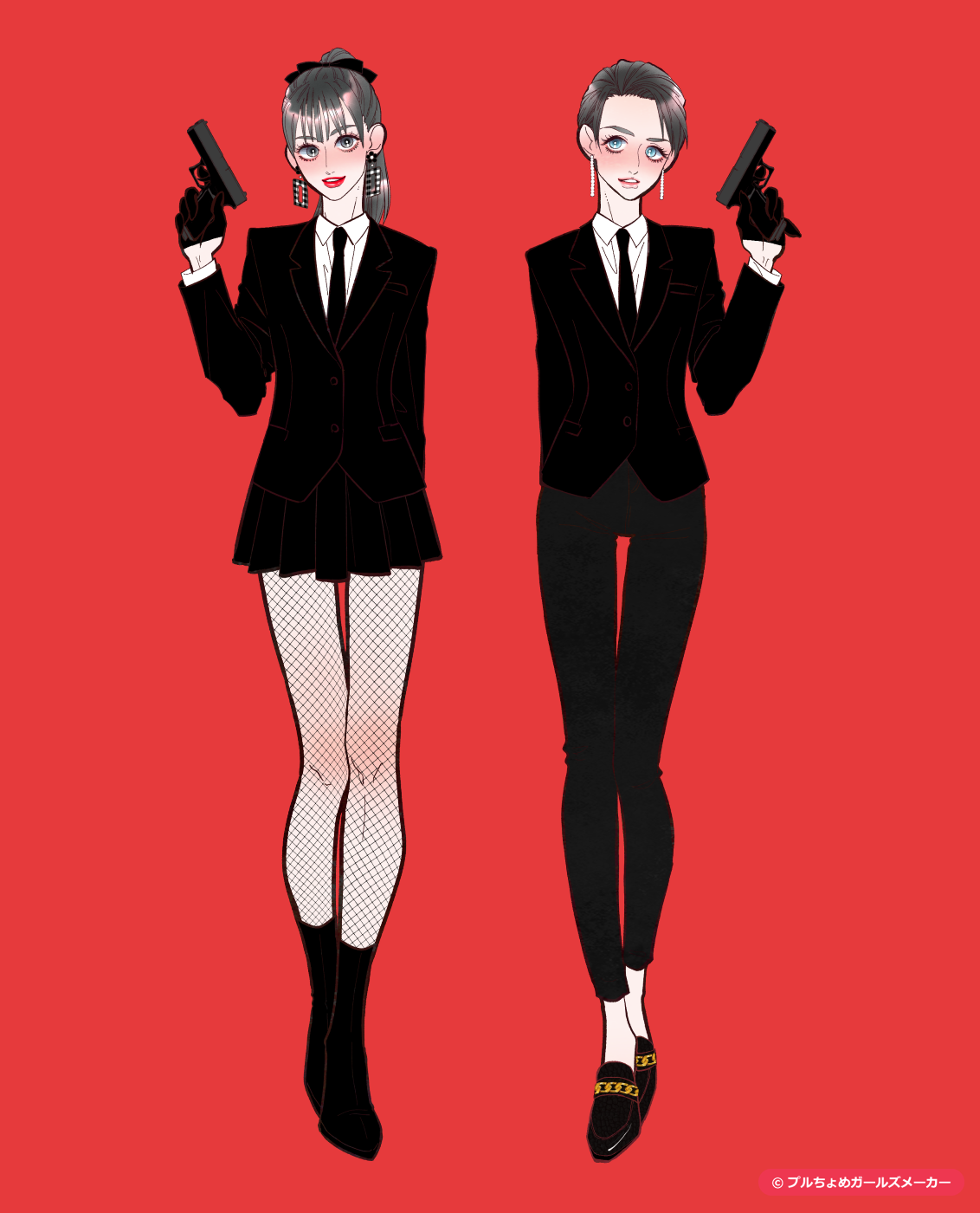 ガールズメーカーで作られた女の子14