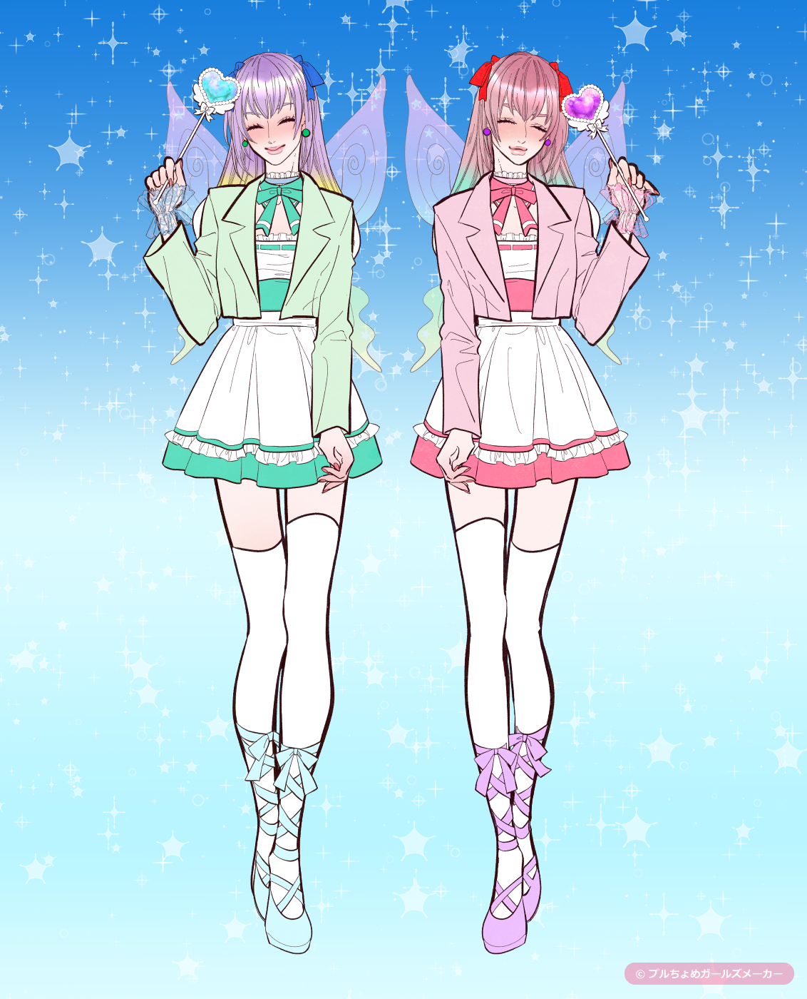 ガールズメーカーで作られた女の子3