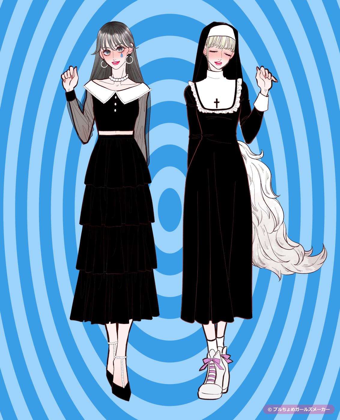 ガールズメーカーで作られた女の子4