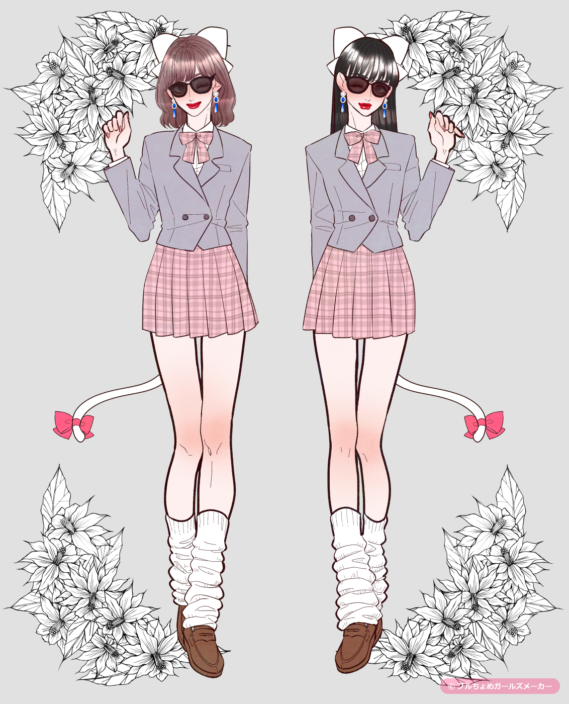 ガールズメーカーで作られた女の子1
