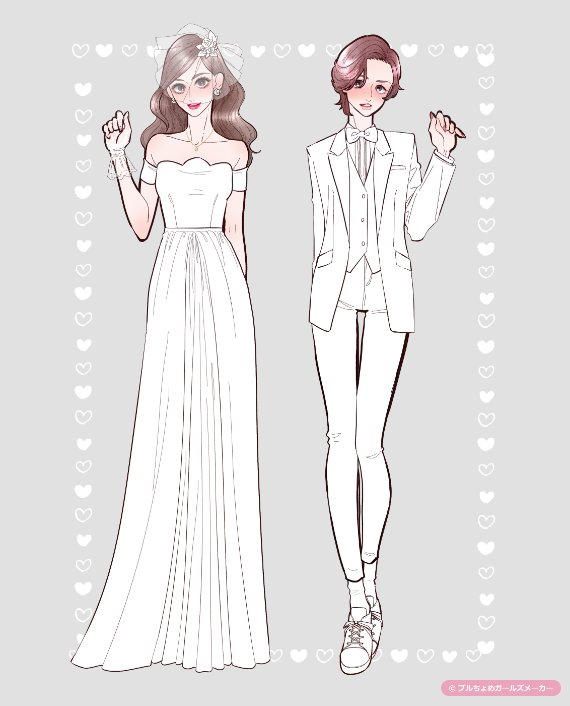 ガールズメーカーで作られた女の子3