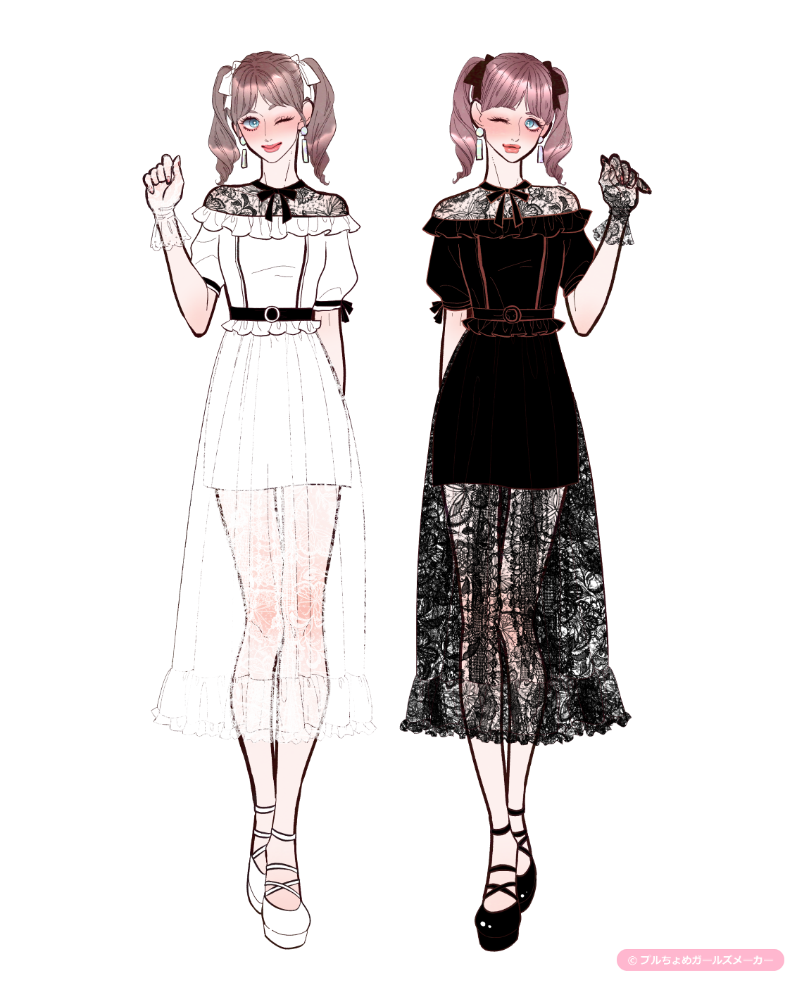 ガールズメーカーで作られた女の子4