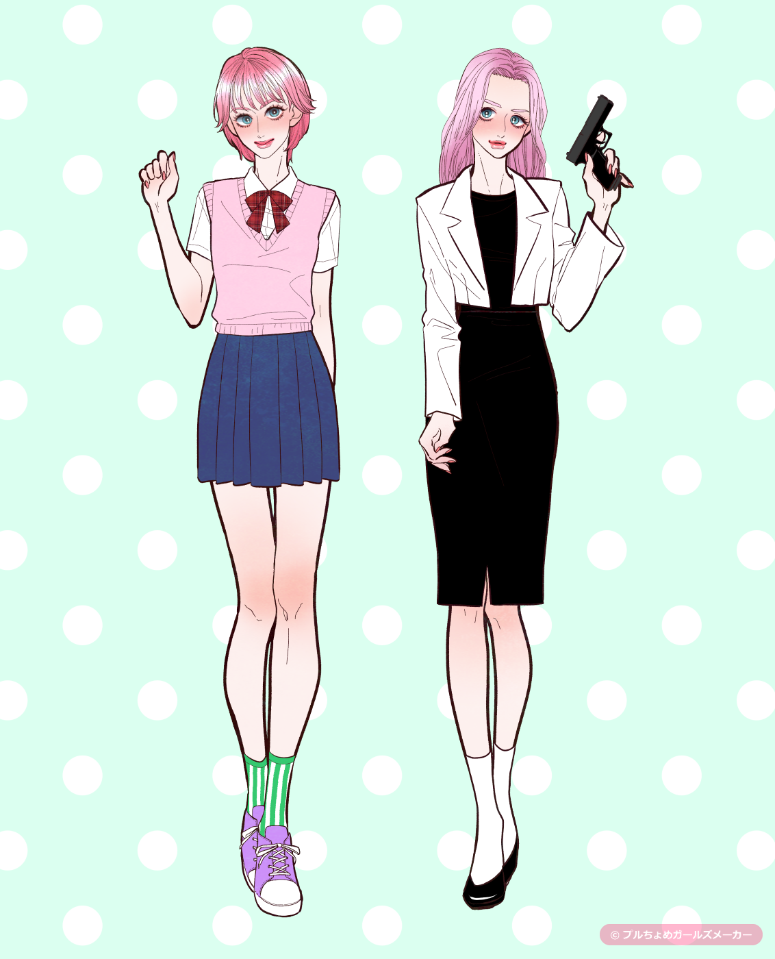 ガールズメーカーで作られた女の子2