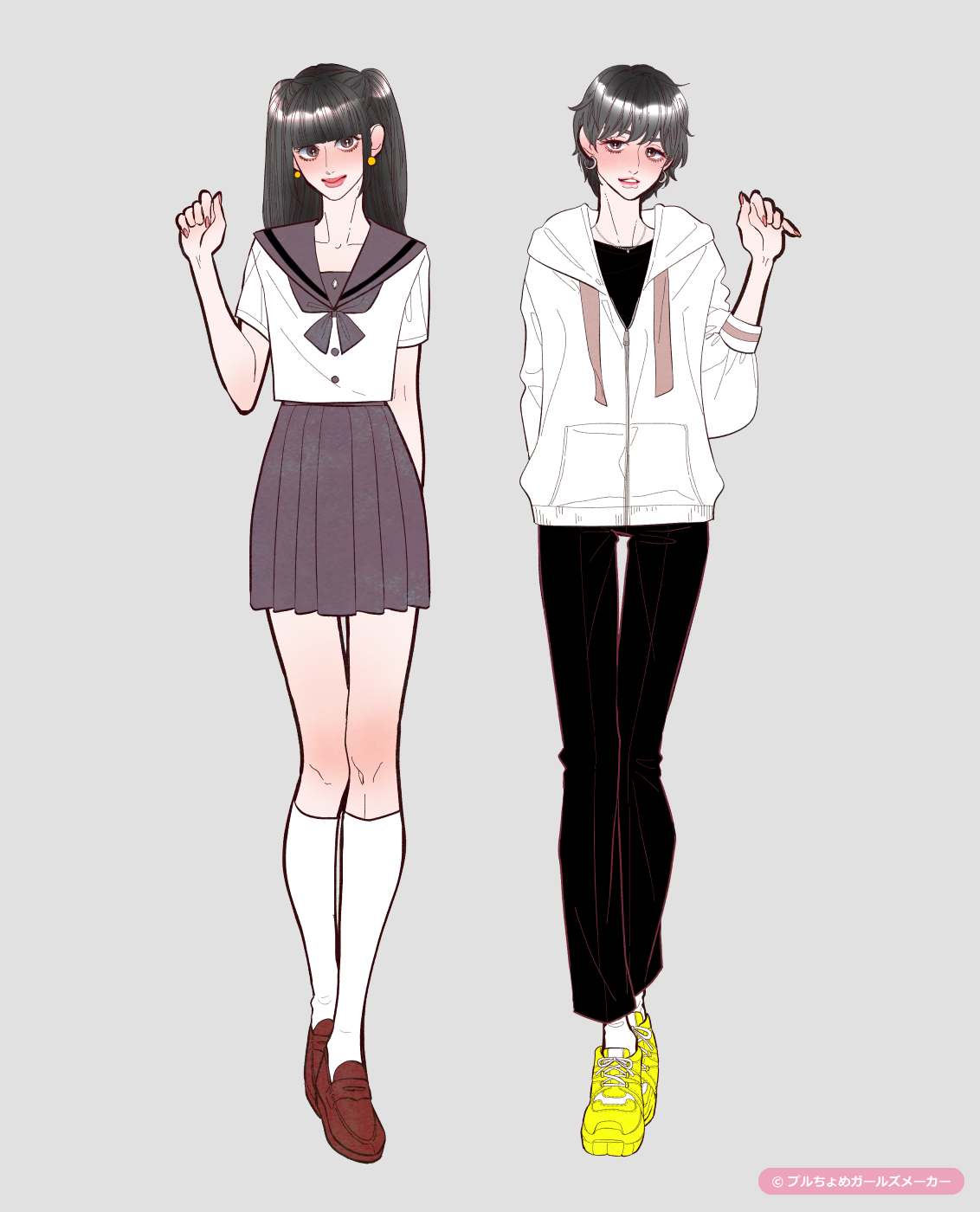 ガールズメーカーで作られた女の子6