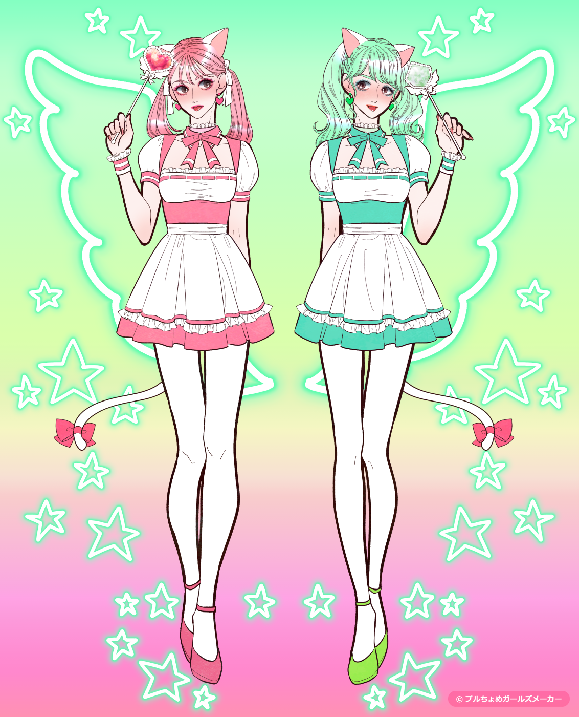 ガールズメーカーで作られた女の子6