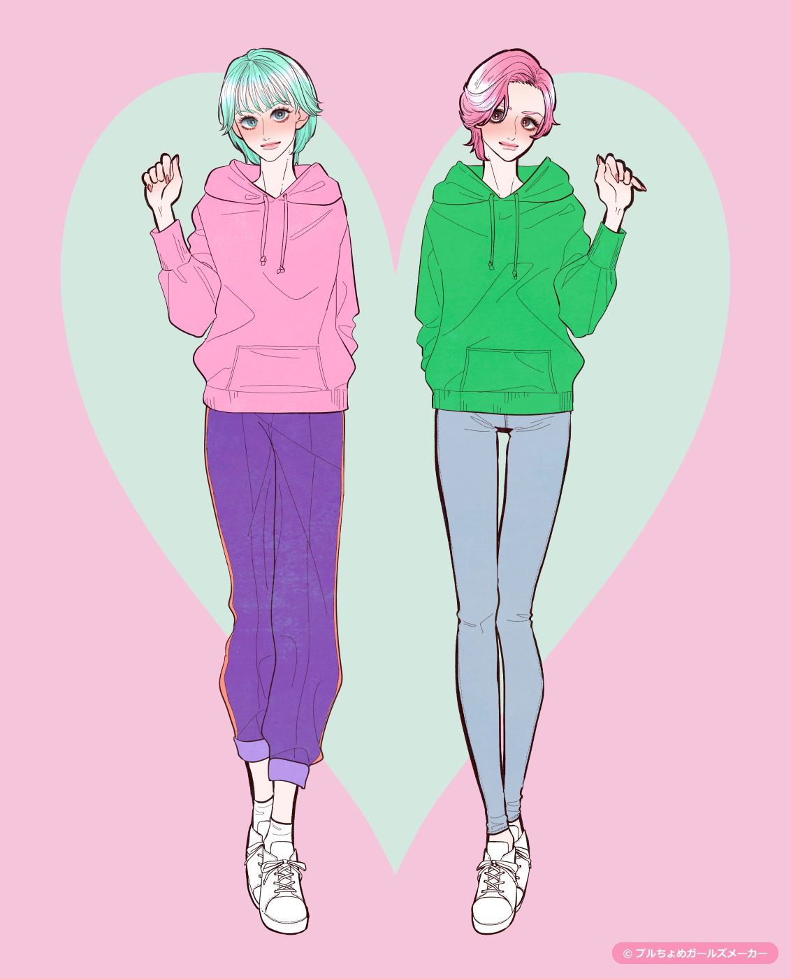 ガールズメーカーで作られた女の子6