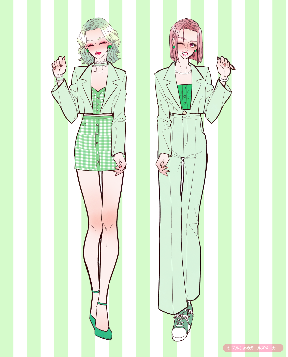 ガールズメーカーで作られた女の子6