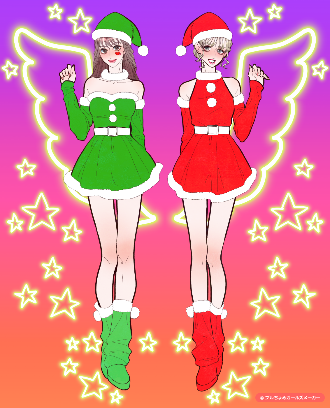 ガールズメーカーで作られた女の子1