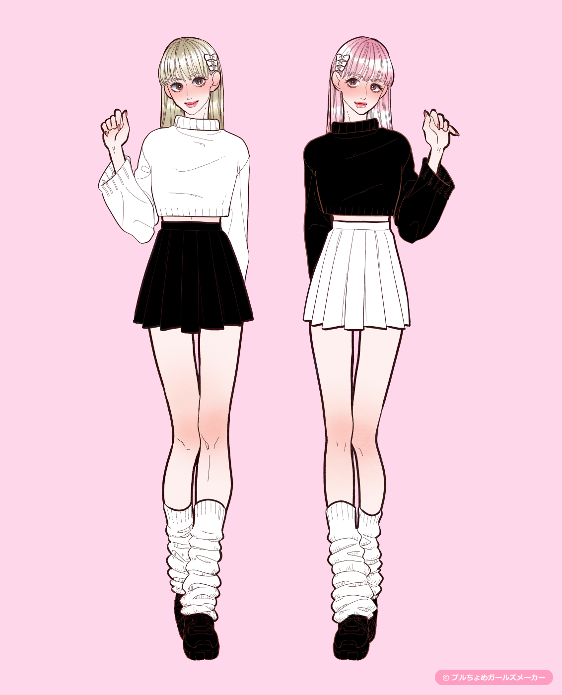 ガールズメーカーで作られた女の子2
