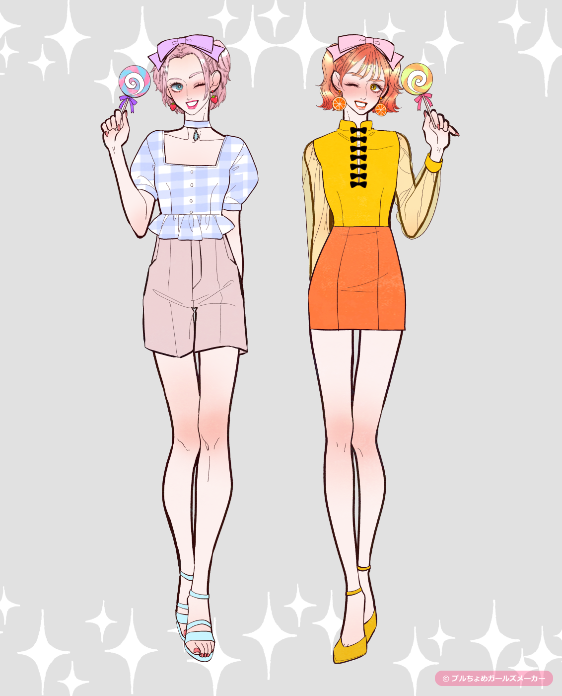 ガールズメーカーで作られた女の子1