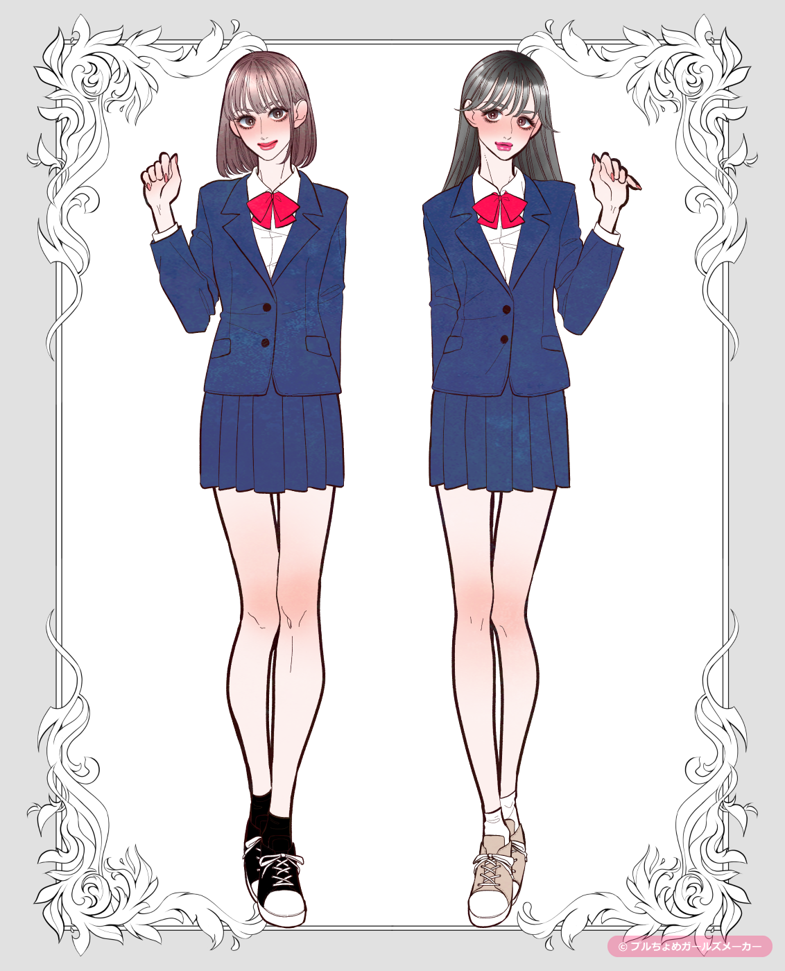 ガールズメーカーで作られた女の子6