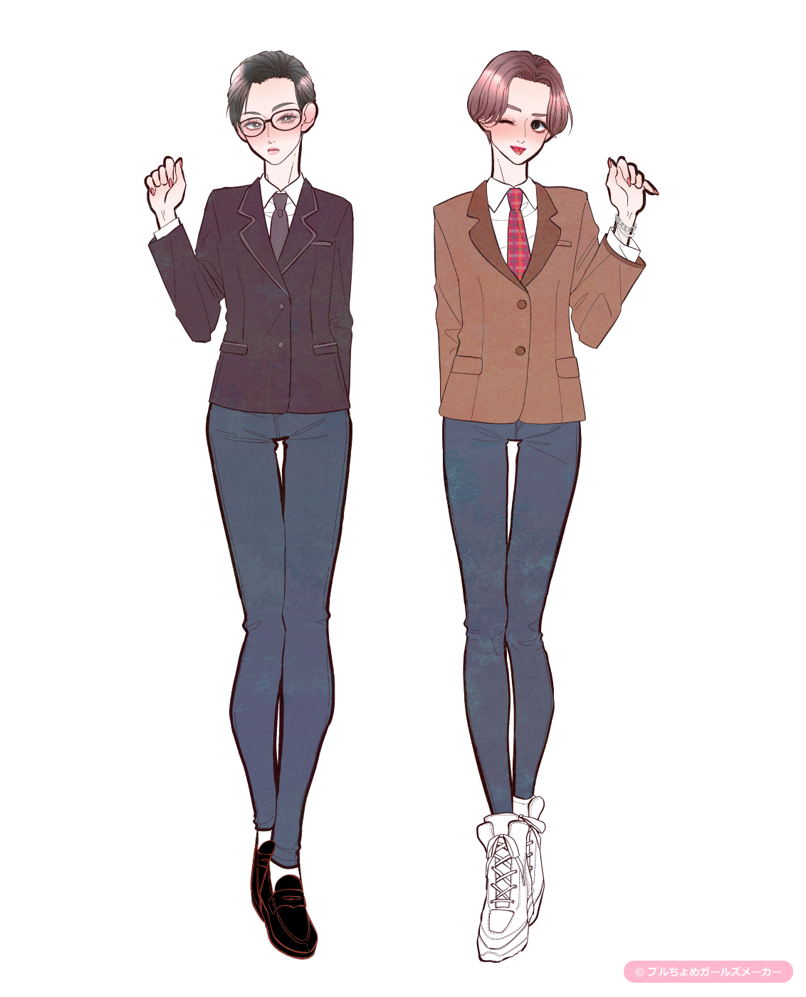 ガールズメーカーで作られた女の子2