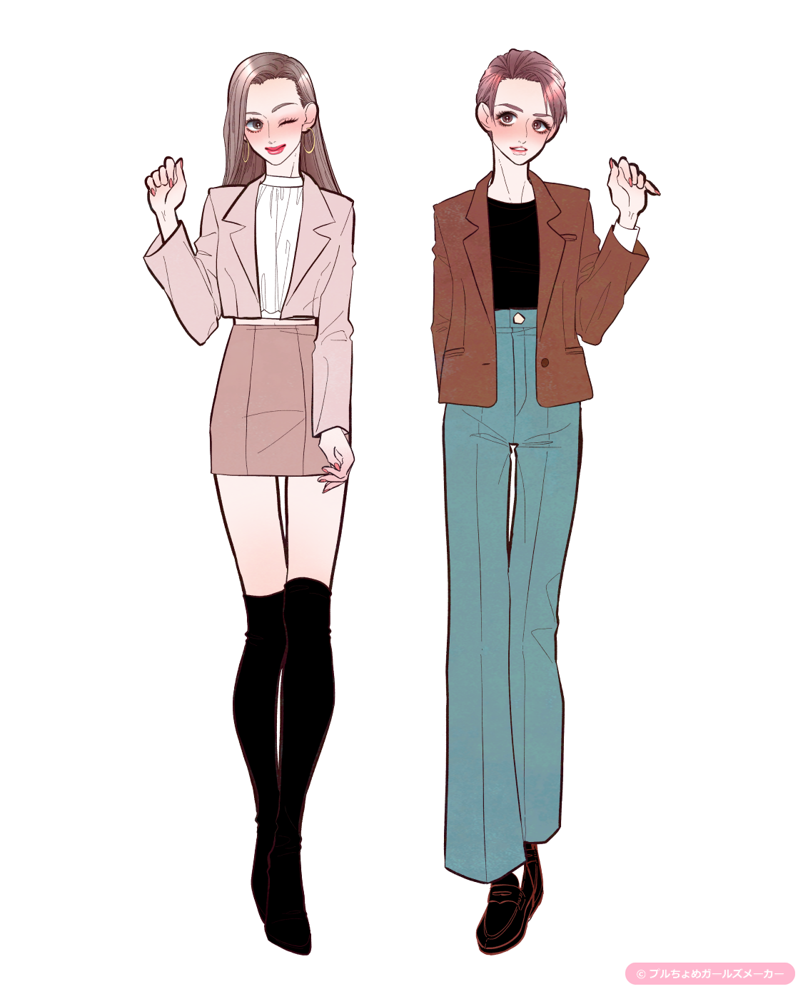 ガールズメーカーで作られた女の子8