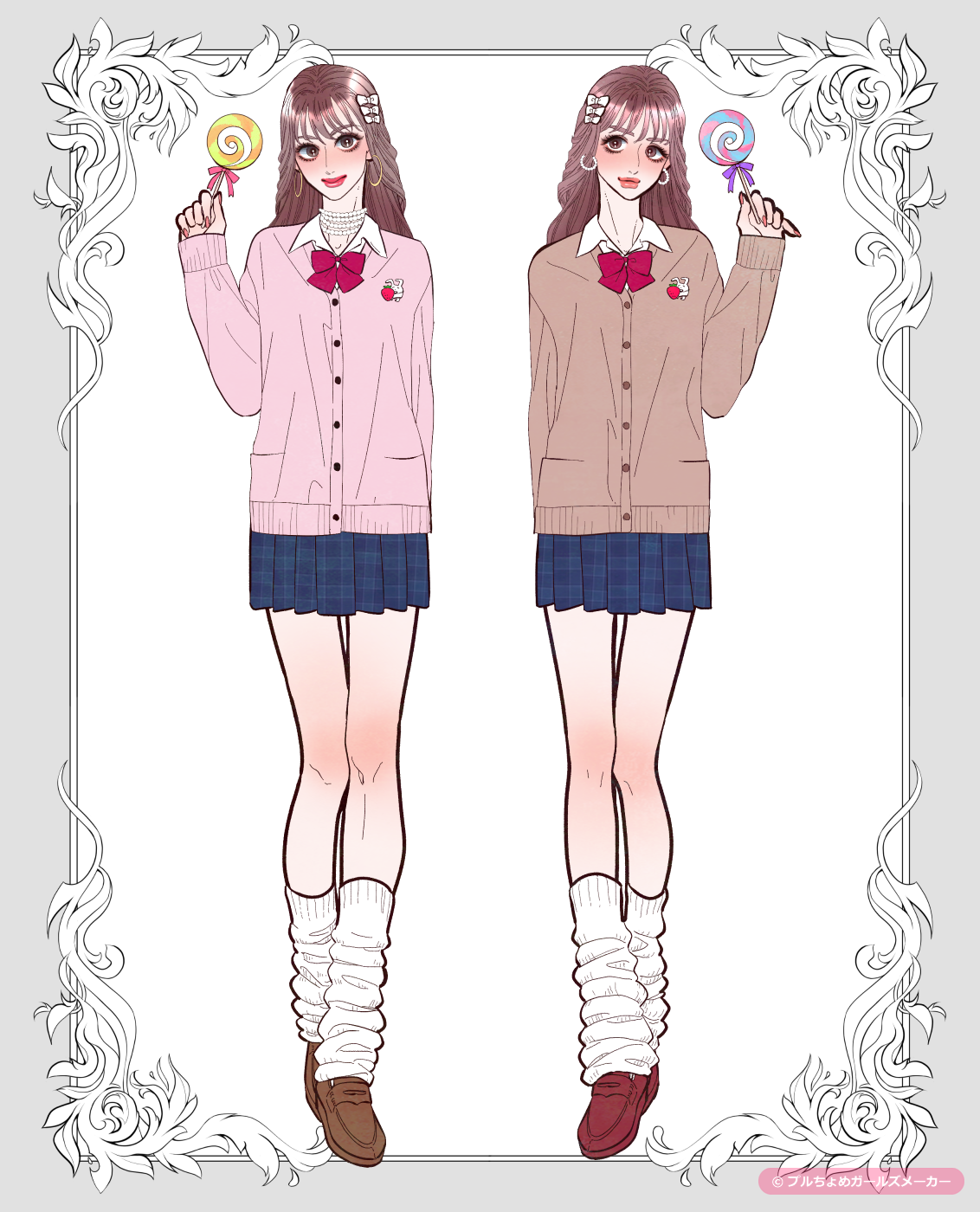 ガールズメーカーで作られた女の子3