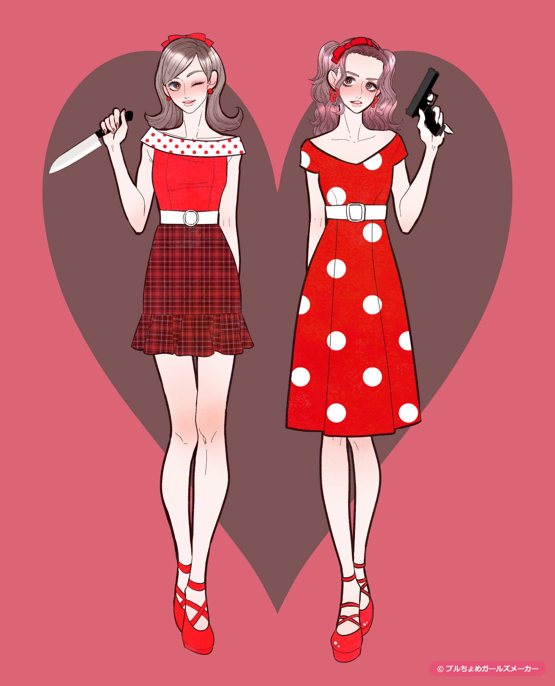 ガールズメーカーで作られた女の子2