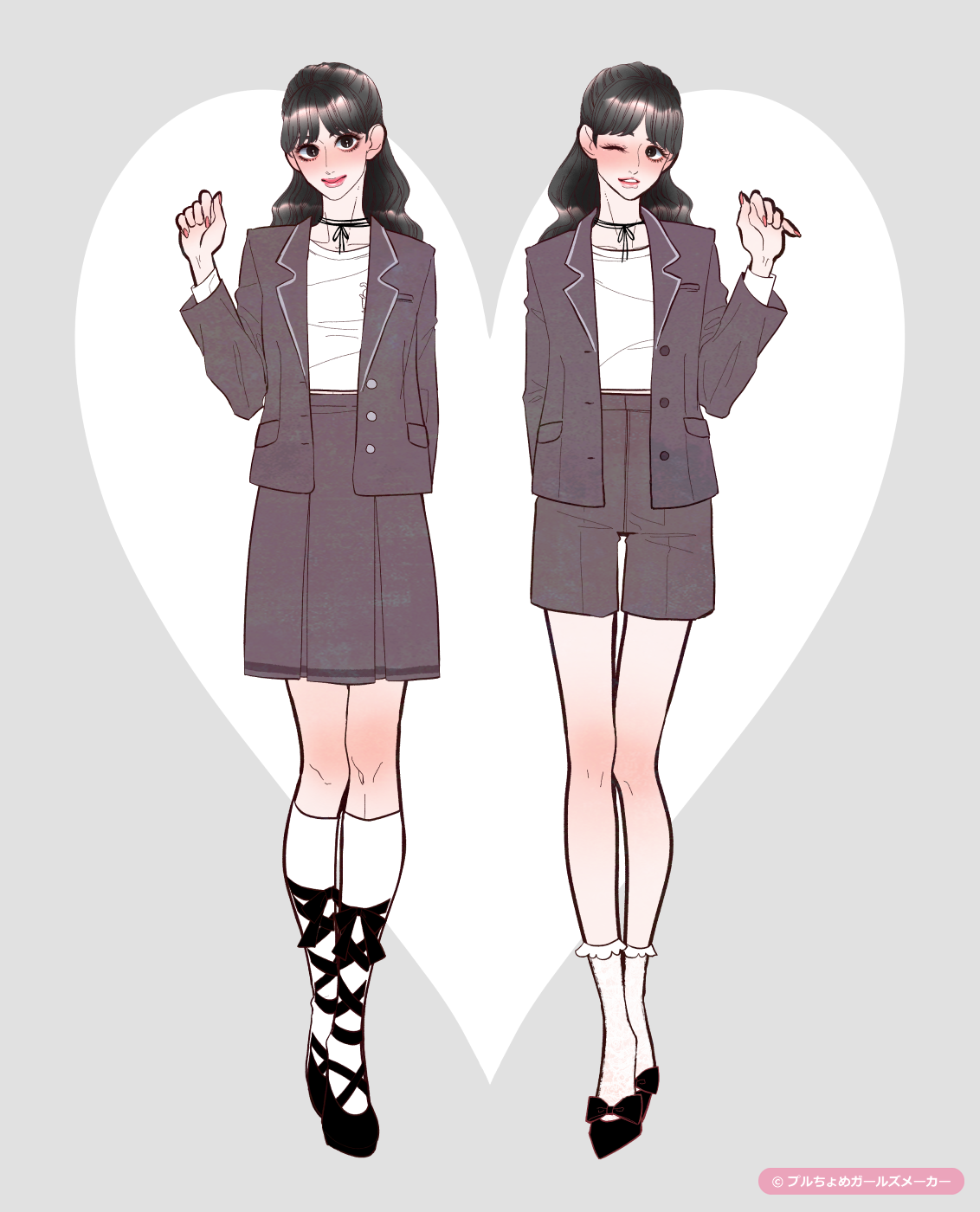 ガールズメーカーで作られた女の子23