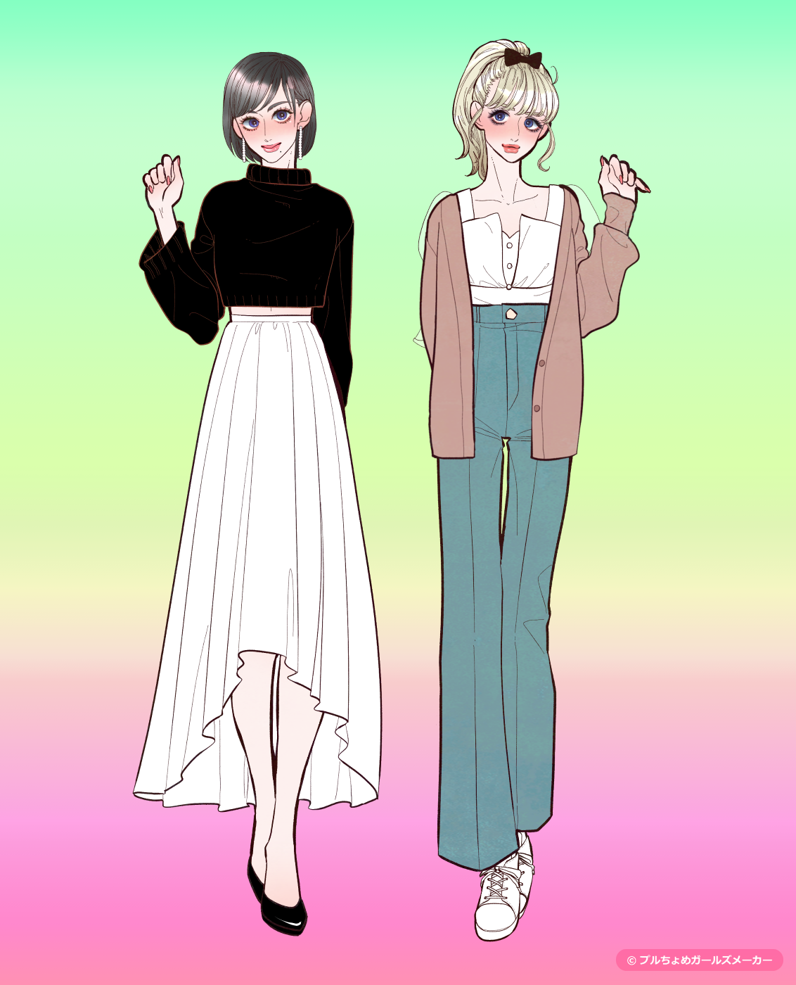 ガールズメーカーで作られた女の子6