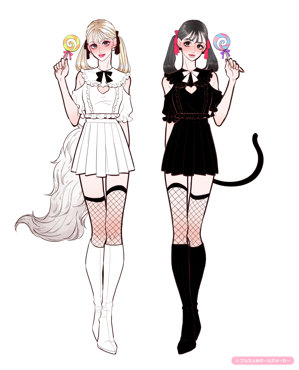 ガールズメーカーで作られた女の子3