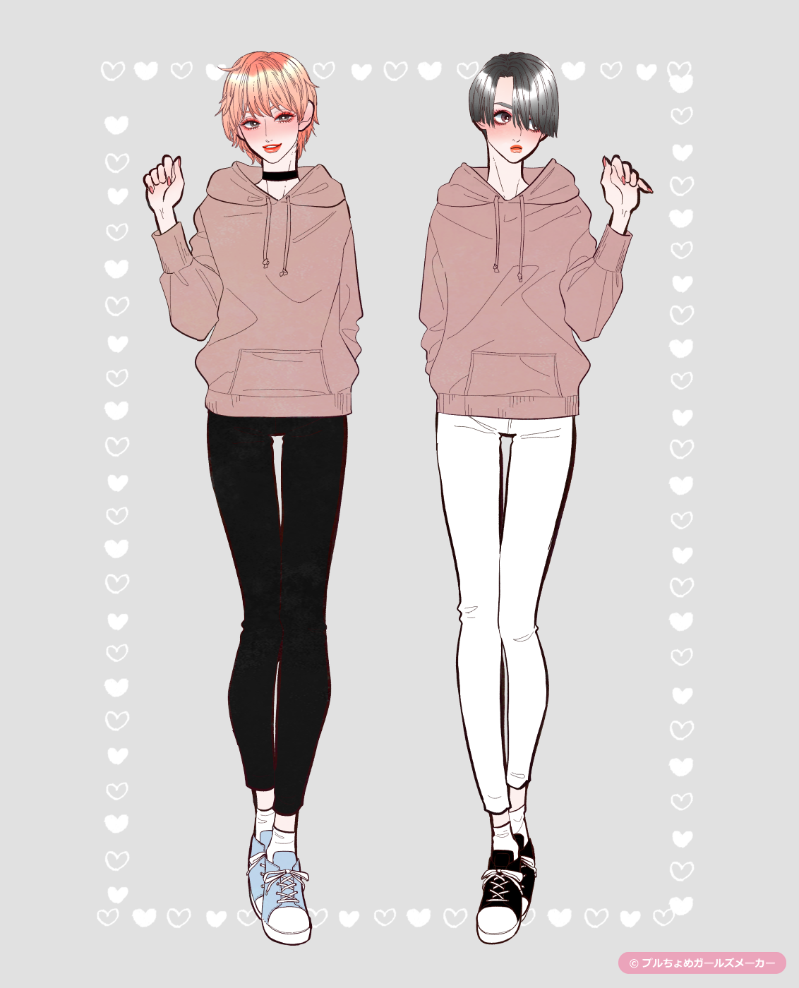 ガールズメーカーで作られた女の子4