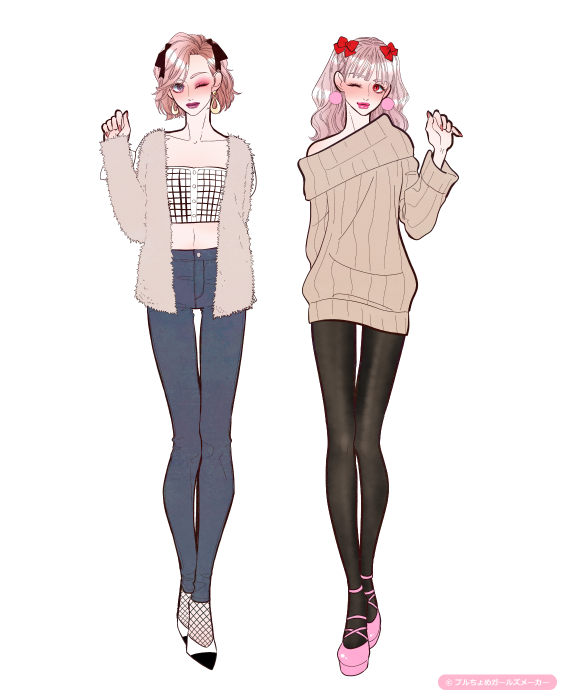 ガールズメーカーで作られた女の子3