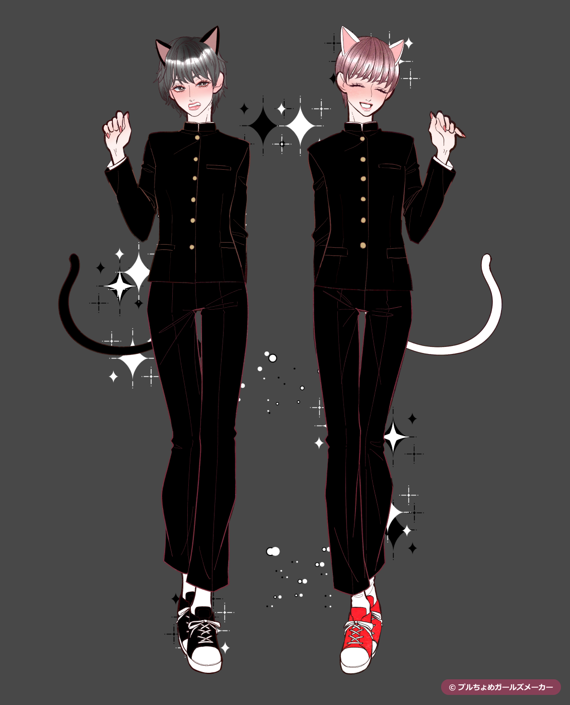 ガールズメーカーで作られた女の子1