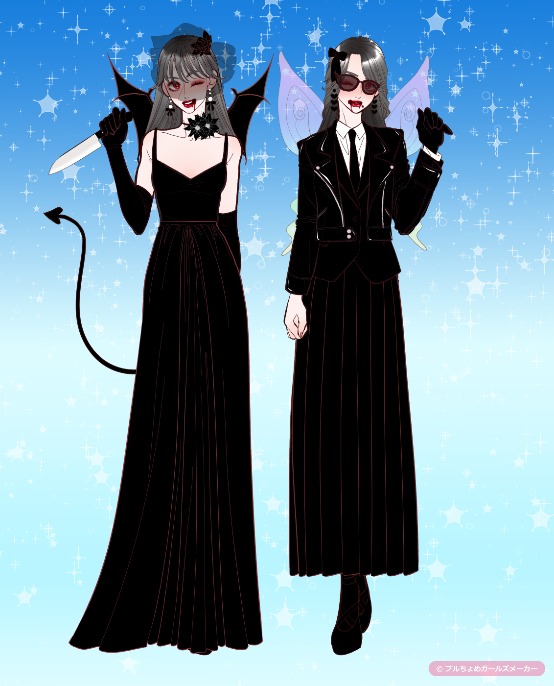 ガールズメーカーで作られた女の子1