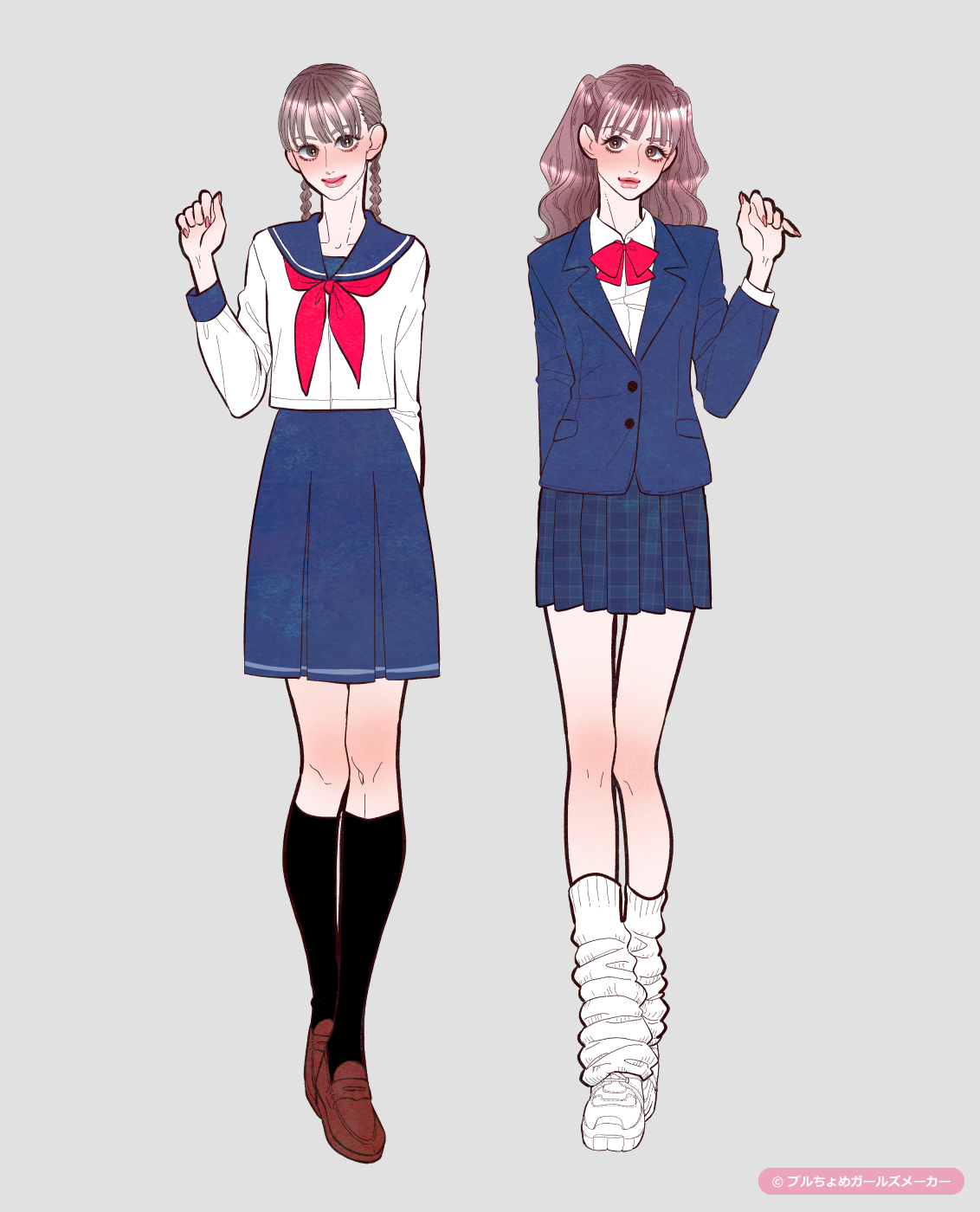 ガールズメーカーで作られた女の子2