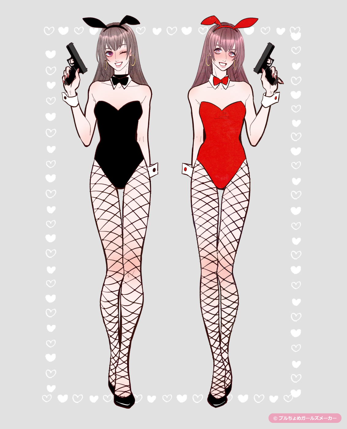 ガールズメーカーで作られた女の子1