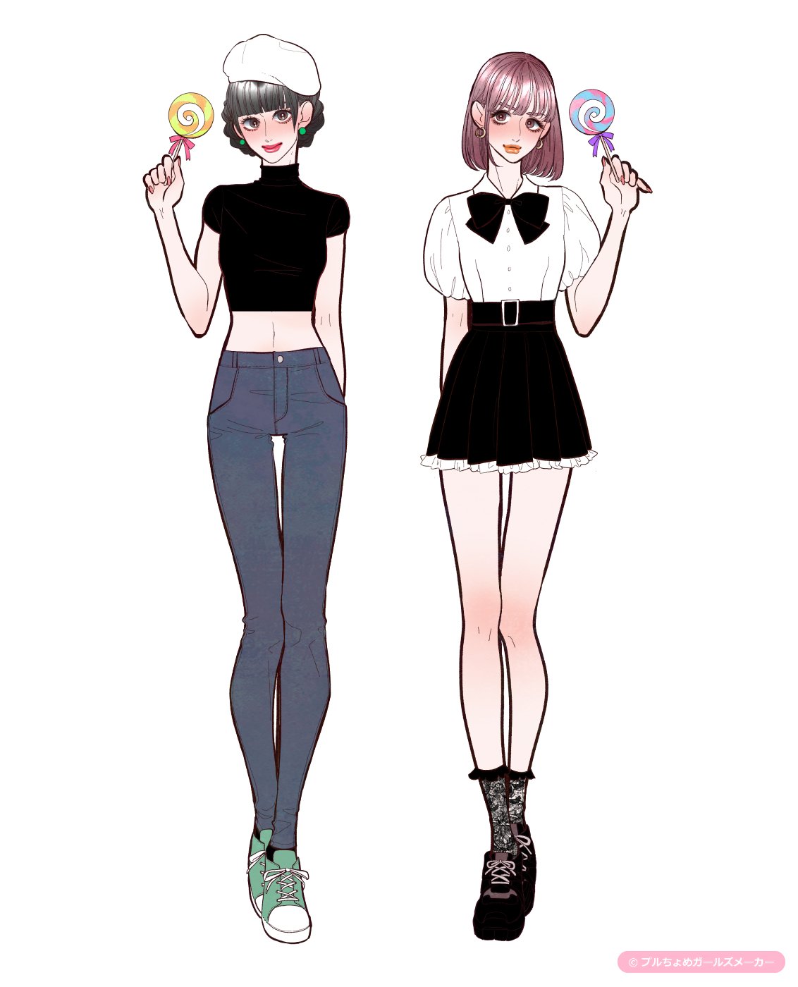 ガールズメーカーで作られた女の子2