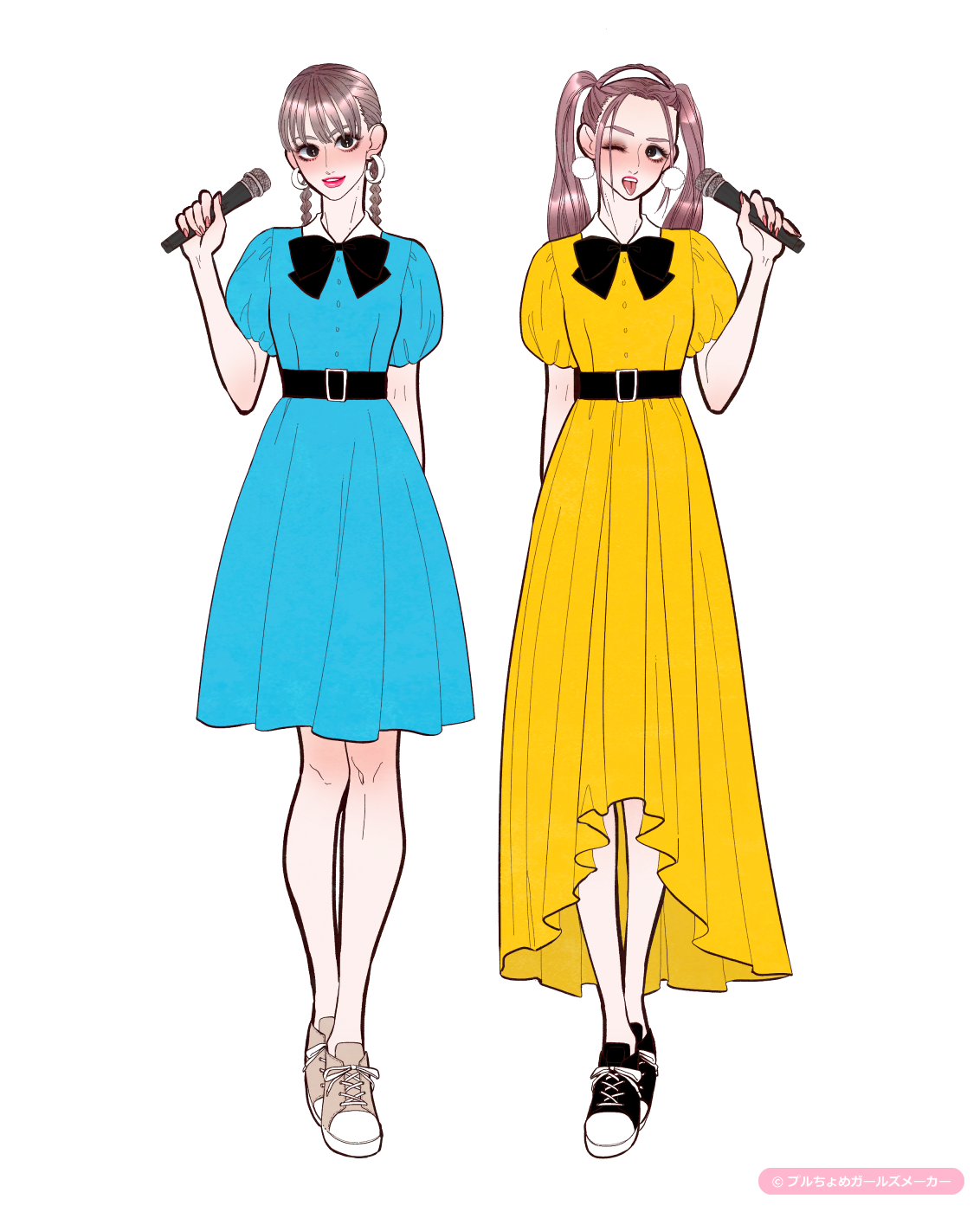 ガールズメーカーで作られた女の子3