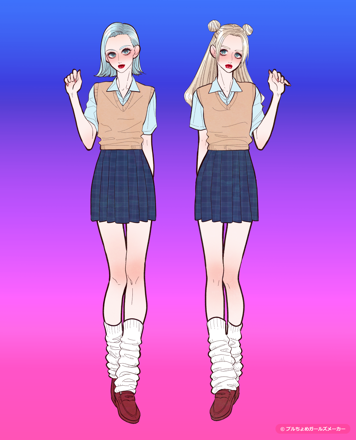 ガールズメーカーで作られた女の子6