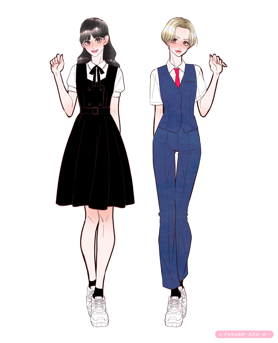 ガールズメーカーで作られた女の子2