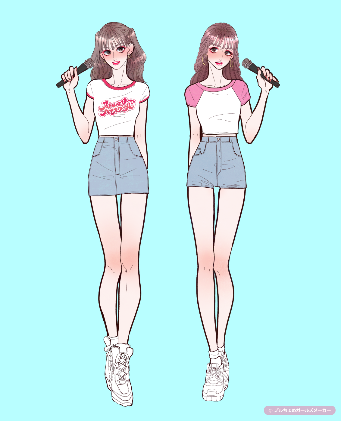 ガールズメーカーで作られた女の子3