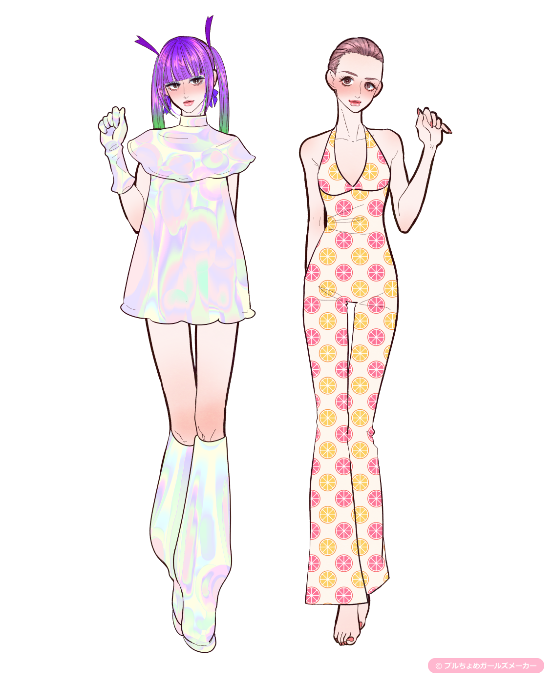 ガールズメーカーで作られた女の子5