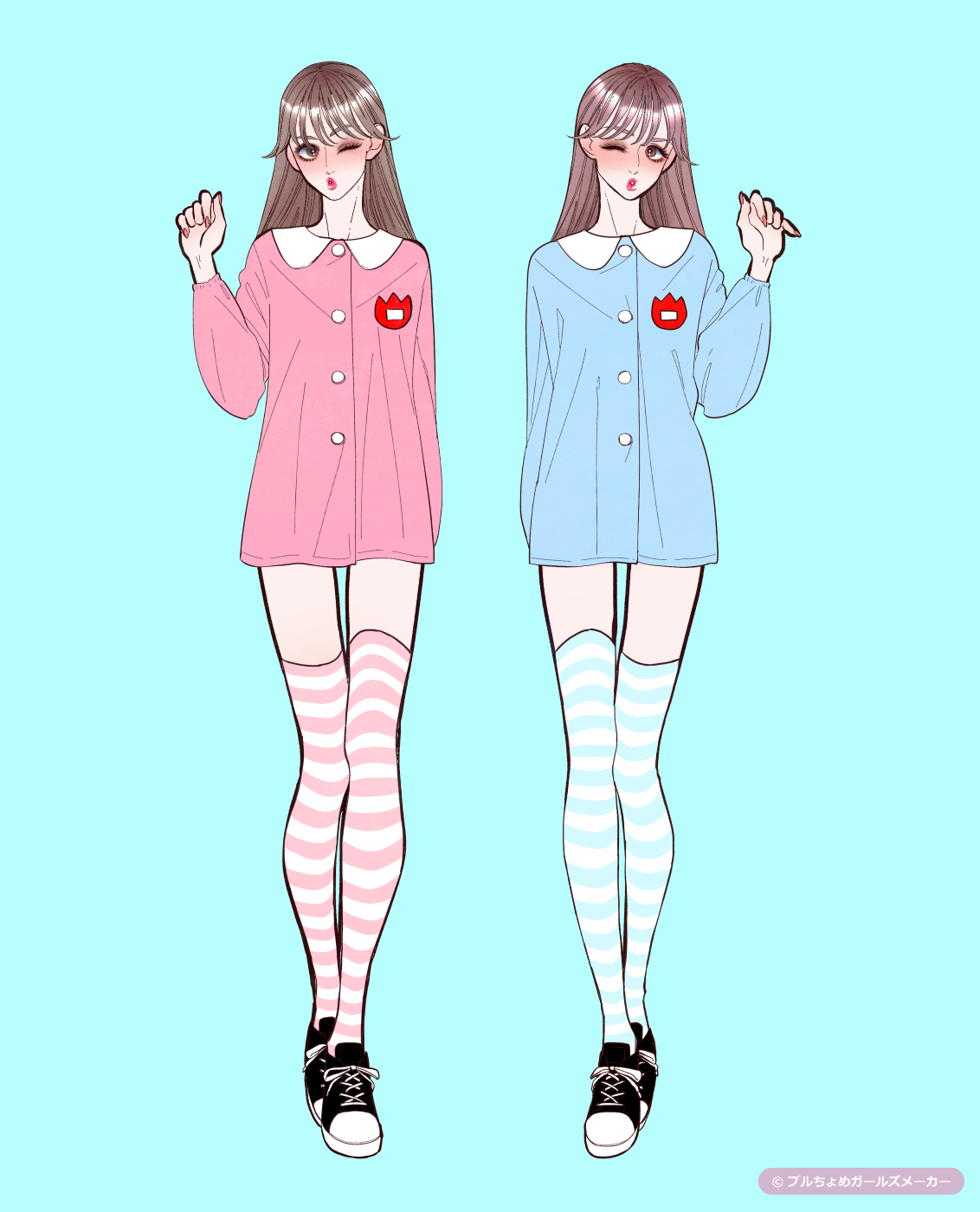 ガールズメーカーで作られた女の子4