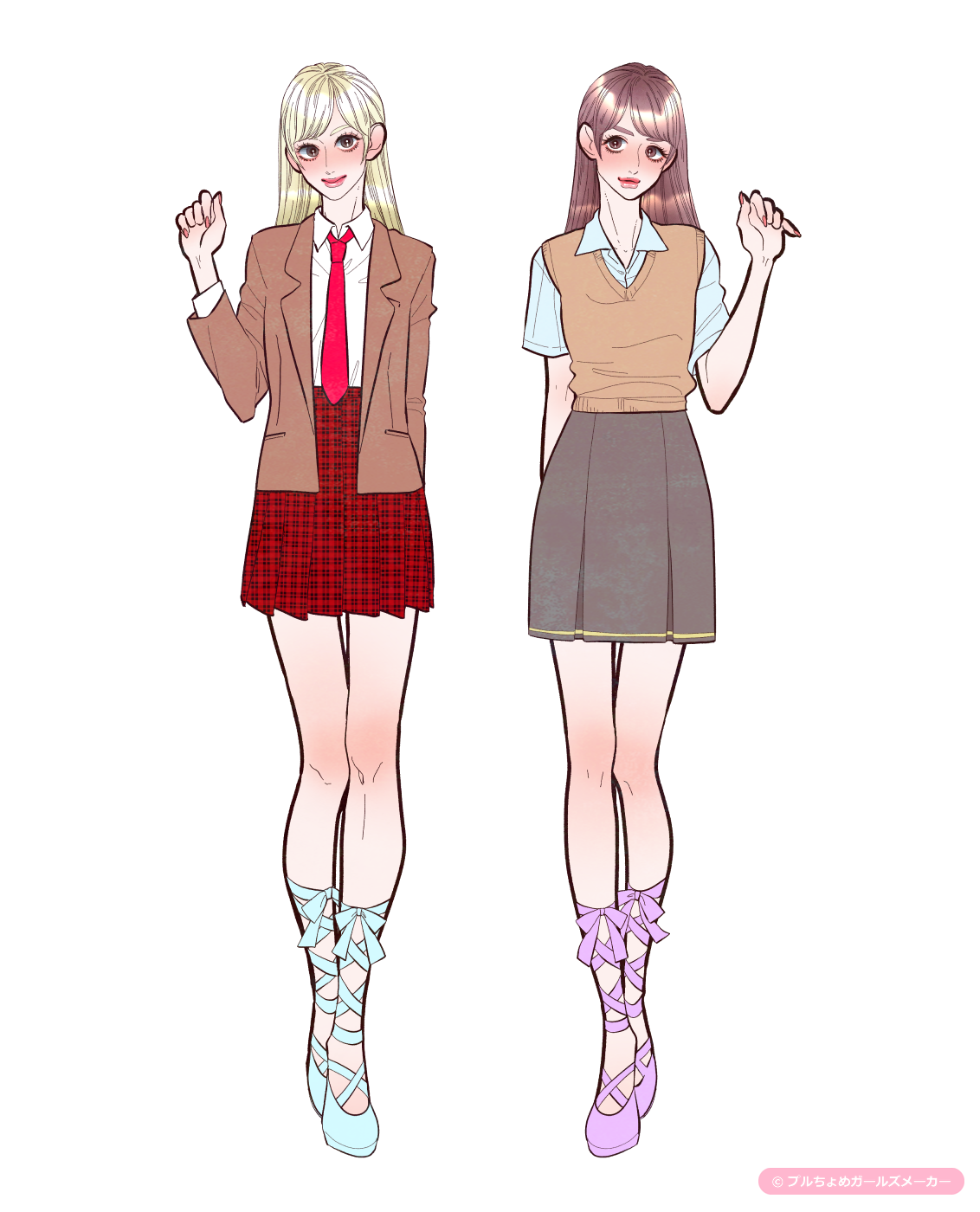 ガールズメーカーで作られた女の子2