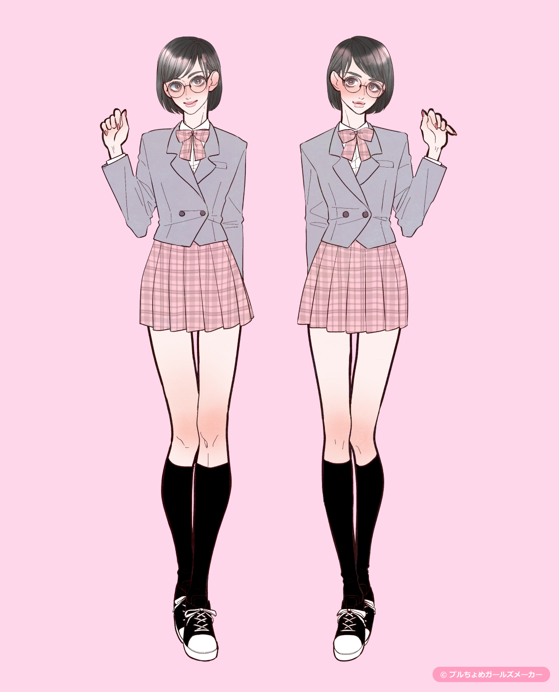 ガールズメーカーで作られた女の子4