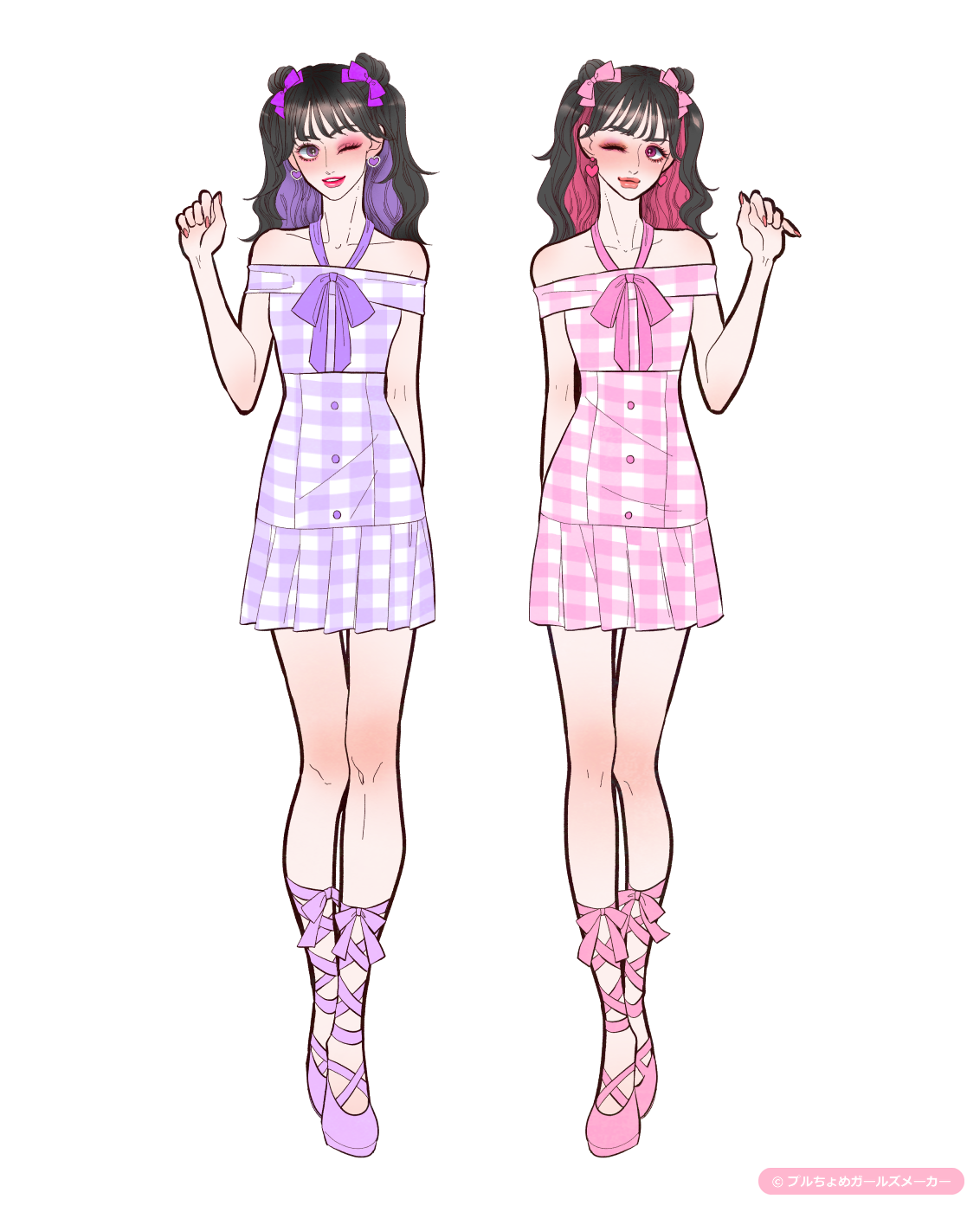 ガールズメーカーで作られた女の子6