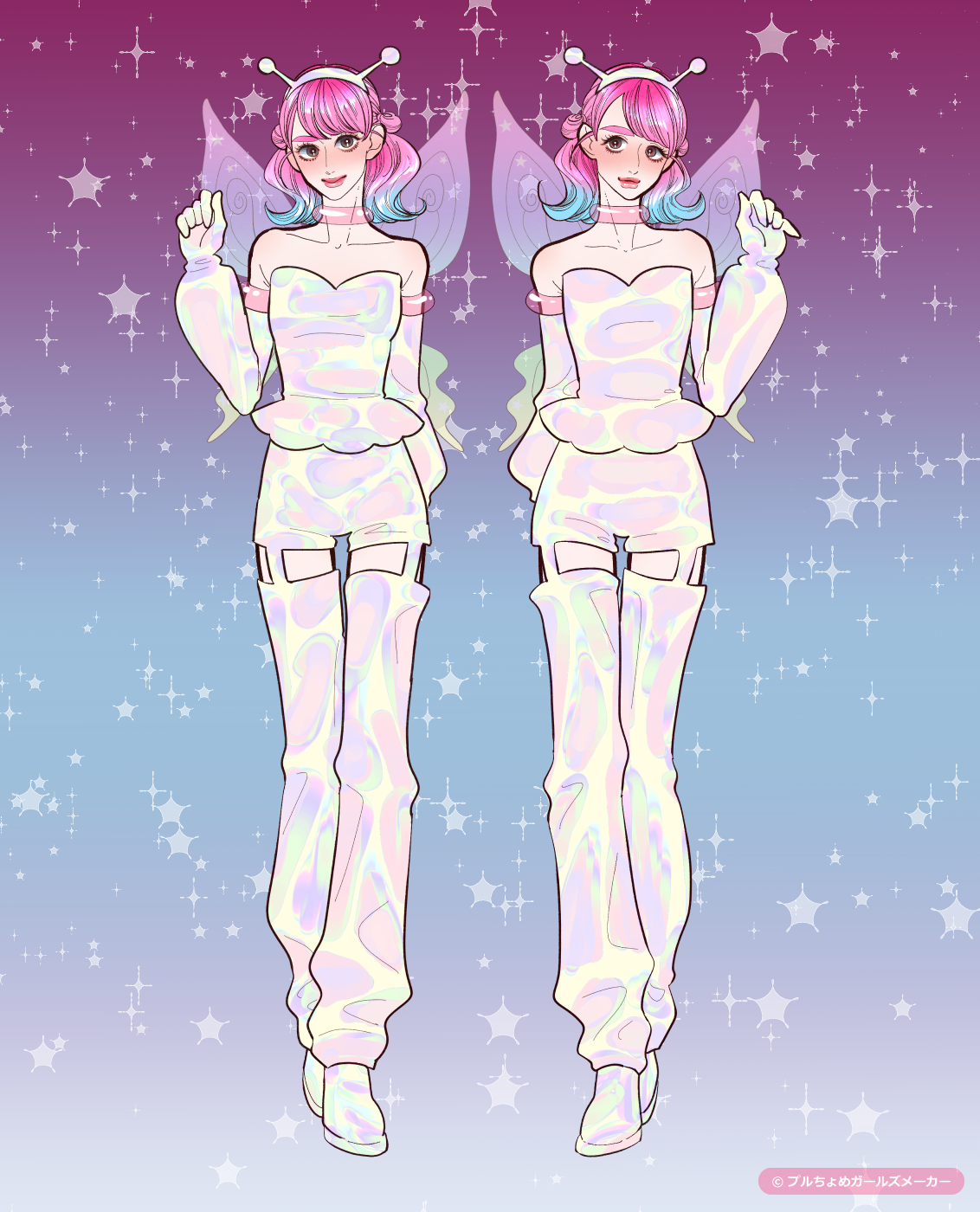 ガールズメーカーで作られた女の子4