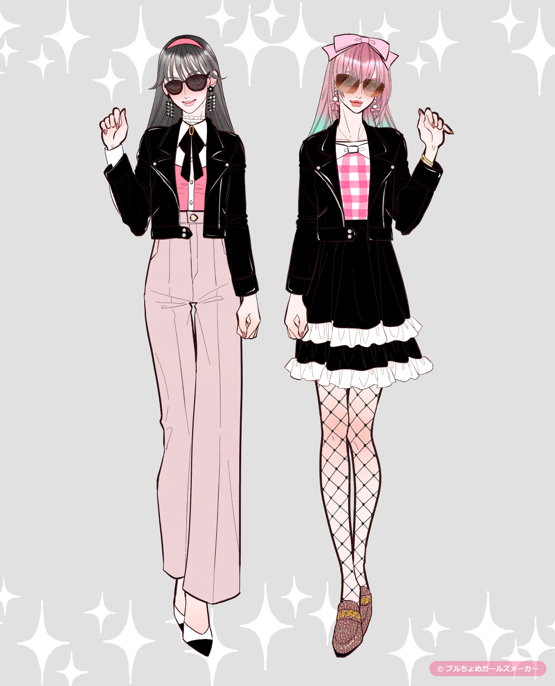ガールズメーカーで作られた女の子1