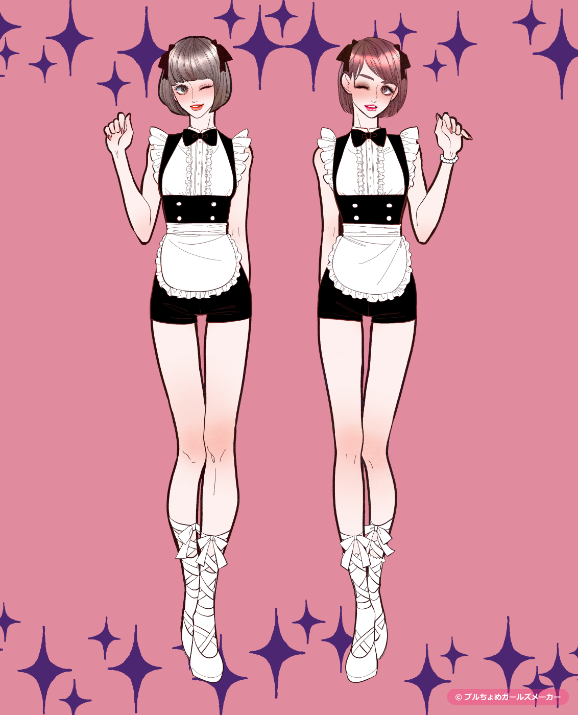 ガールズメーカーで作られた女の子4